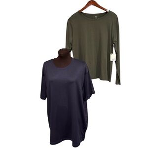 Old Navy & A.n.a Casual Tops Long & Short Sleeves